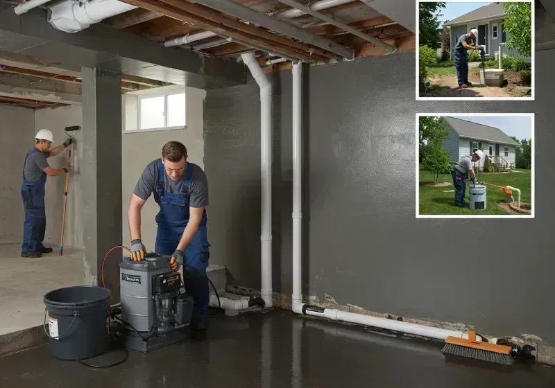 Basement Waterproofing and Flood Prevention process in Mountain Home, NC